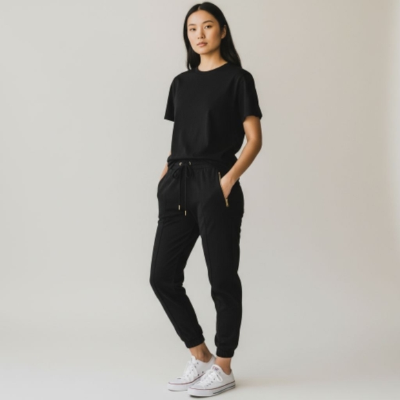 Burberry Pants - Burberry Black Joggers